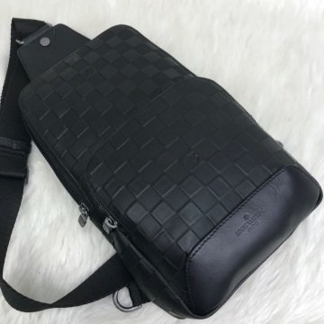 Louis Vuitton Avenue Sling erkek omuz çantası %hakiki deri infini