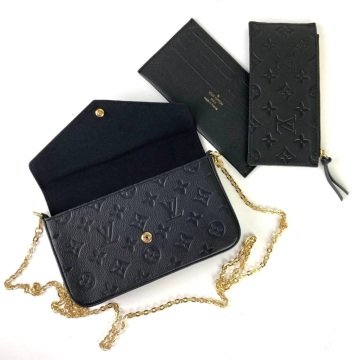 LOUIS VUİTTON FELİCE CLUTCH EMPREİNTE %100 HAKİKİ DERİ