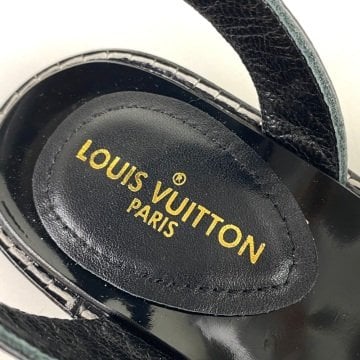 LOUİS VUİTTON FLAT SANDALS %HAKİKİ DERİ