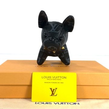 LOUİS VUİTTON DOG CHARM KEYCHAİN  ÇANTA SÜSÜ VE ANAHTARLIK