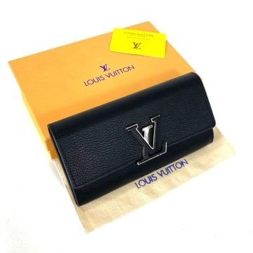 LOUİS VUİTTON CAPUCİNES WALLET %100 HAKİKİ DERİ CÜZDAN