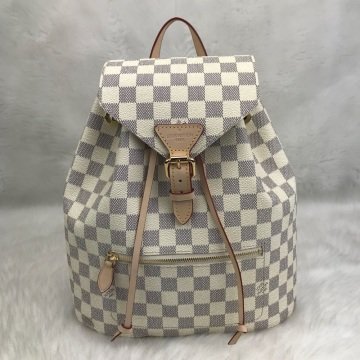 Louis Vuitton Montsouris sırt çantası hakiki vejital deri