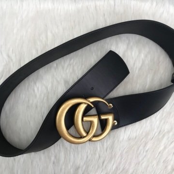 GUCCI DOUBLE WİDE KALIN KEMER %100 HAKIKI DERI
