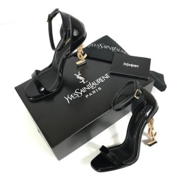 Yves Saint Laurent Opyum Pumps %100 hakiki deri stiletto