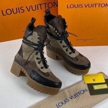 LOUİS VUİTTON LAUREATE PLATFORM DESERT %HAKİKİ DERİ