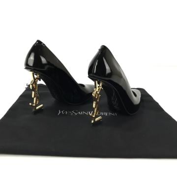 Yves Saint Laurent Opyum Pumps %100 hakiki deri stiletto