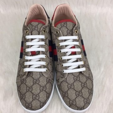GUCCİ SNEAKERS BAYAN AYAKKABI %HAKİKİ DERİ