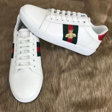 GUCCİ SNEAKERS ERKEK AYAKKABI %HAKİKİ DERİ
