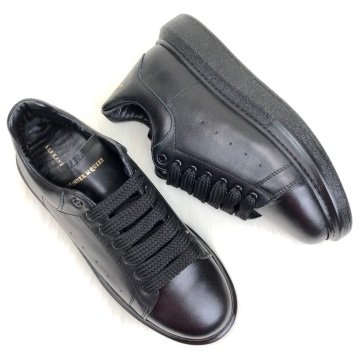 ALEXANDER McQueen %HAKİKİ DERİ ERKEK SNEAKER SİYAH