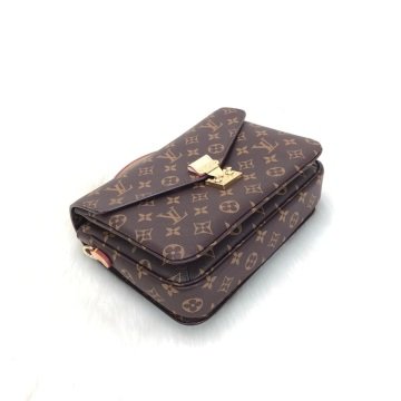 METIS POCHETTE MONOGRAM CANVAS VEJİTAL DERİ