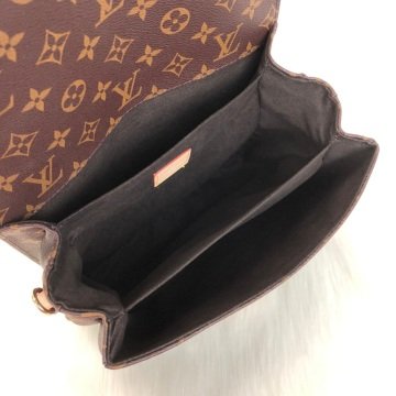 METIS POCHETTE MONOGRAM CANVAS VEJİTAL DERİ