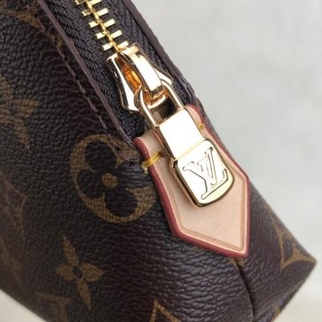 LOUIS VUITTON COSMETİC POUCH PORTFOY BÜYÜK BOY %100 hakiki vejital deri