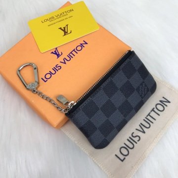 LOUİS VUİTTON DAMİER GRAPHİTE KEY POUCH