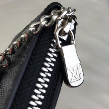 LOUİS VUİTTON DAMİER GRAPHİTE KEY POUCH
