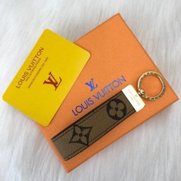 LOUİS VUİTTON DRAGONNE HOLDER MONOGRAM CANVAS HAKİKİ DERİ