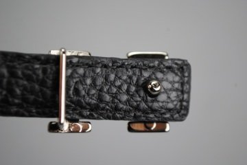 HERMES BUCKLE BELT SİYAH İNCE KEMER %100 HAKIKI DERI