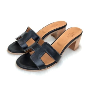 HERMES OASİS SANDALS KROKO DESENLİ %100 HAKİKİ DERİ