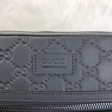 GUCCİ İMPRİME MESSENGER %100 HAKİKİ DERİ ERKEK POSTACI ÇANTA