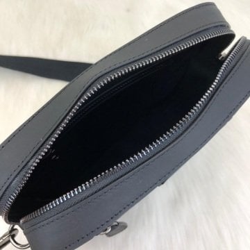 GUCCİ İMPRİME MESSENGER %100 HAKİKİ DERİ ERKEK POSTACI ÇANTA