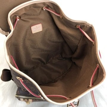 LOUİS VUİTTON BOSPHORE BACKPACK HAKİKİ VEJİTAL DERİ MONOGRAM CANVAS