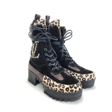 LOUİS VUİTTON LAUREATE PLATFORM DESERT BOOT %HAKİKİ DERİ