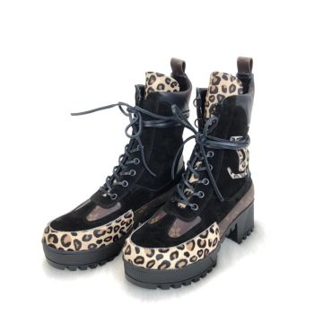LOUİS VUİTTON LAUREATE PLATFORM DESERT BOOT %HAKİKİ DERİ