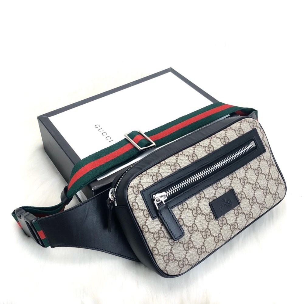 GUCCİ COURRİER SUPREME BEL ÇANTASI %100 HAKİKİ DERİ