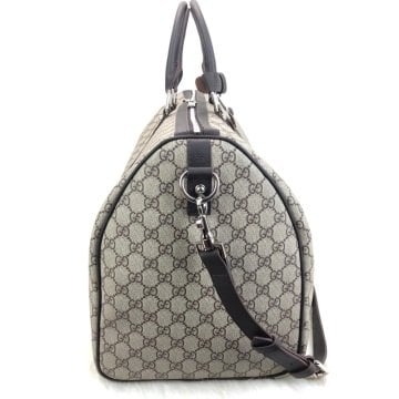 GUCCİ SUPREME DUFFLE LEATHER LUGGAGE VALİZ %100 HAKİKİ DERİ