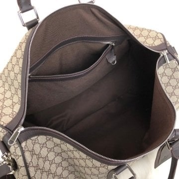 GUCCİ SUPREME DUFFLE LEATHER LUGGAGE VALİZ %100 HAKİKİ DERİ