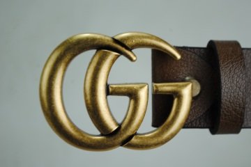 GUCCI DOUBLE GG BUCKLE KEMER %100 HAKIKI DERI