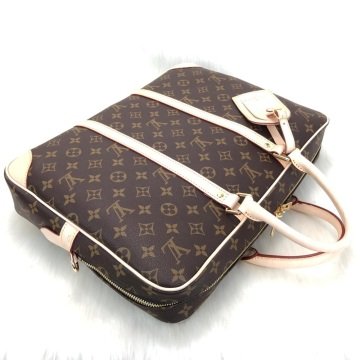 Louis Vuitton Porte Voyage hakiki vejital  deri