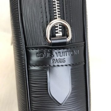 Louis Vuitton Porte Voyage %100 hakiki  deri Epi