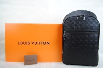 LOUIS VUITTON DAMIER İNFİNİ  MİCHAEL BACKPACK %HAKİKİ DERİ