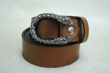 GUCCI DOUBLE GG BUCKLE KEMER %100 HAKIKI DERI