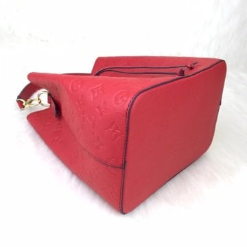 LOUİS VUİTTON NEONOE %HAKİKİ DERİ ÇANTA KIRMIZI
