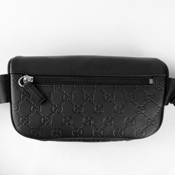 GUCCİ İMPRİME EDEN BELT BAG %100 HAKİKİ DERİ