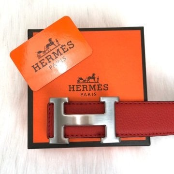 HERMES KEMER %100 HAKİKİ DERİ KIRMIZI
