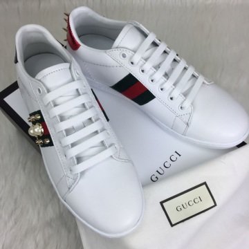 GUCCİ SNEAKERS BAYAN AYAKKABI %HAKİKİ DERİ