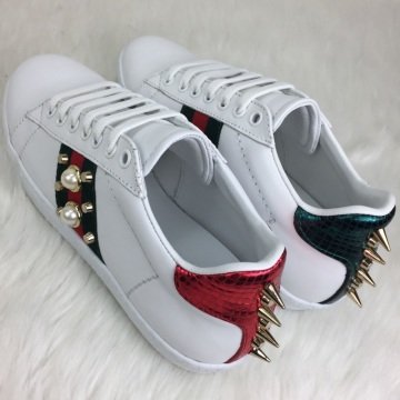 GUCCİ SNEAKERS BAYAN AYAKKABI %HAKİKİ DERİ