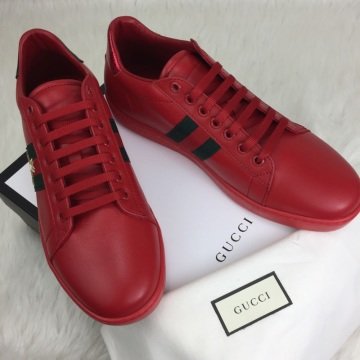 GUCCİ SNEAKERS BAYAN AYAKKABI %HAKİKİ DERİ