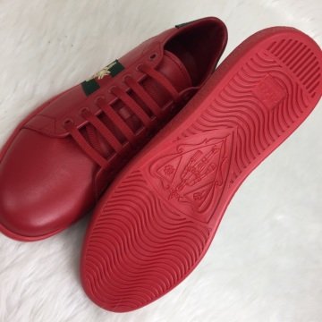 GUCCİ SNEAKERS BAYAN AYAKKABI %HAKİKİ DERİ