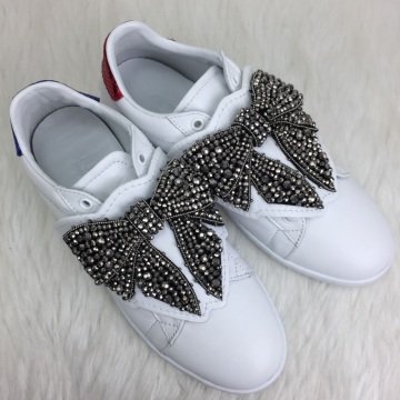 GUCCİ SNEAKERS BAYAN AYAKKABI %HAKİKİ DERİ