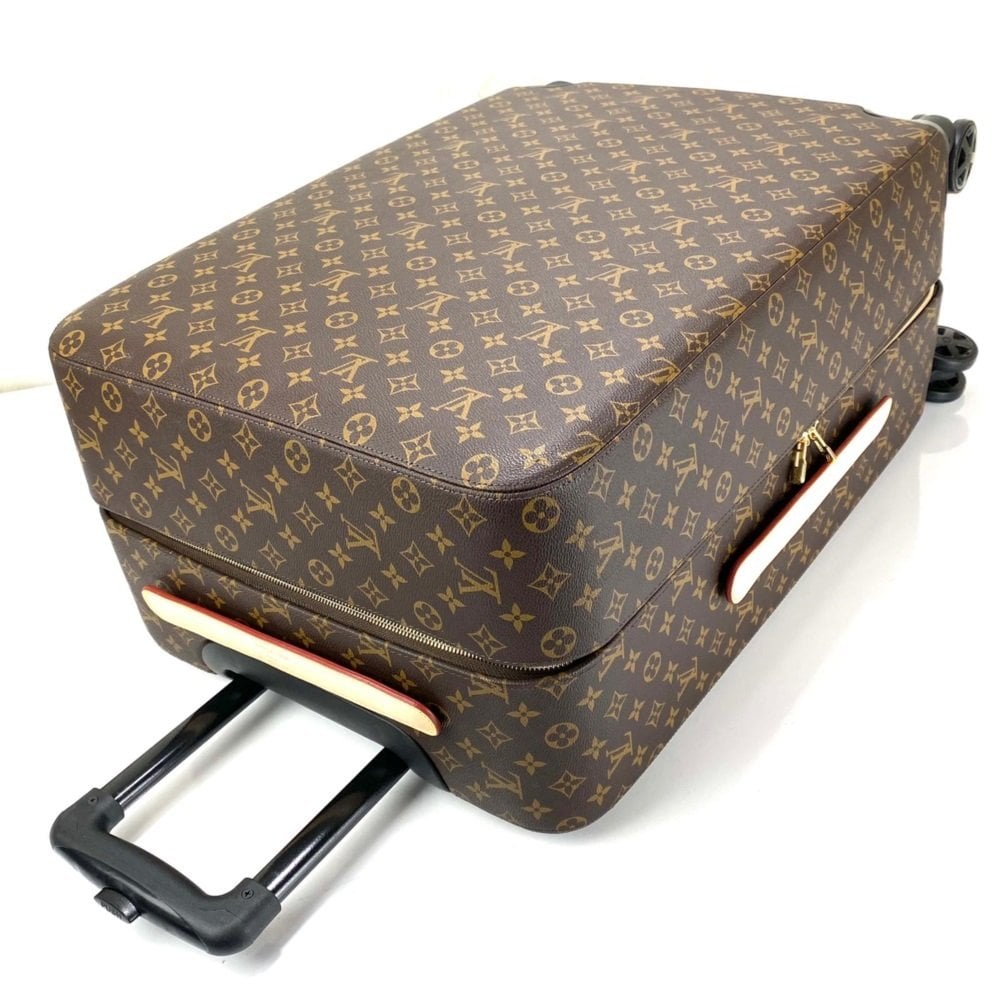 LOUİS VUİTTON MONOGRAM  CANVAS ZEPHYR 55 LİK VE 70 LİK VEJITAL DERI ÇEK ÇEK VALIZ