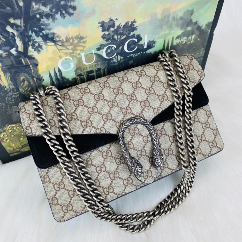 GUCCİ SUPREME DİONYSUS %100 HAKİKİ DERİ